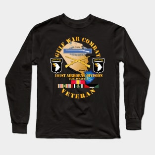 T-Shirt - Army - Gulf War Combat Infantry Vet w  101st ABN Div Long Sleeve T-Shirt